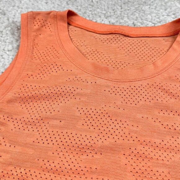 Lululemon Train To Be Tank Apricot Orange - Picture 7 of 9
